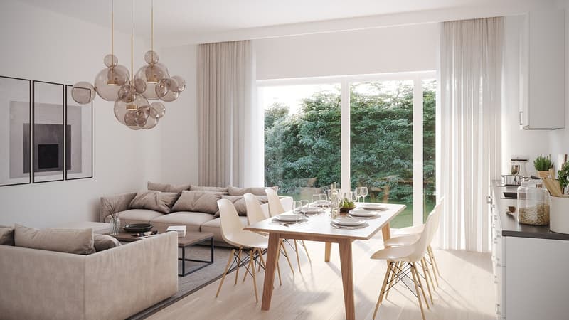 La Bergerie - Lot 16 - Appartement neuf de 4.5 pièces au 1er étage avec balcon (2)