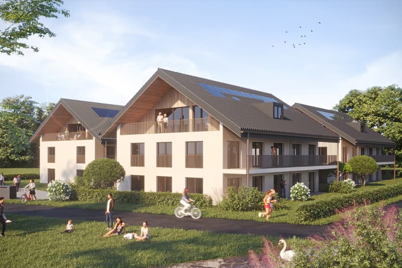 La Bergerie - Lot 16 - Appartement neuf de 4.5 pièces au 1er étage avec balcon (9)