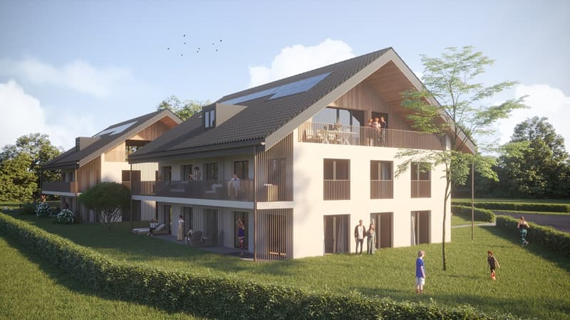 La Bergerie - Lot 16 - Appartement neuf de 4.5 pièces au 1er étage avec balcon (7)