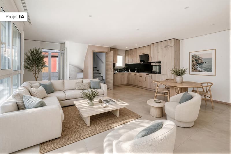 Maison de village avec surface bureau indépendante (9)