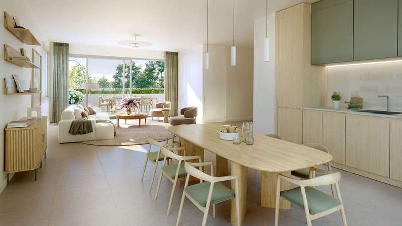 Mille52 - Lot B1-101 - Appartement de 3.5 pièces avec balcon au 1er étage (5)