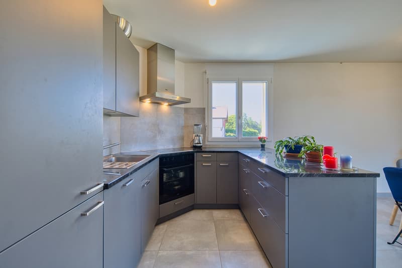 Bel appartement traversant de 3.5 pièces avec échappée lac (5)