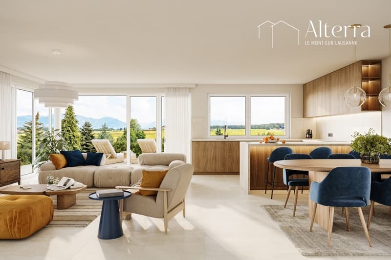 Alterra - Villas mitoyennes d'exception au Mont-sur-Lausanne (3)