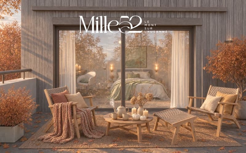 Mille52 - Lot C1-101 - Appartement de 3.5 pièces au 1er étage avec balcon (2)