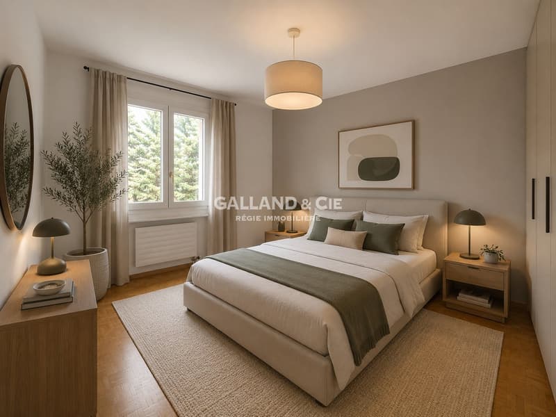Pully Est - Bel appartement de 4.5 pièces - Quartier verdoyant (7)