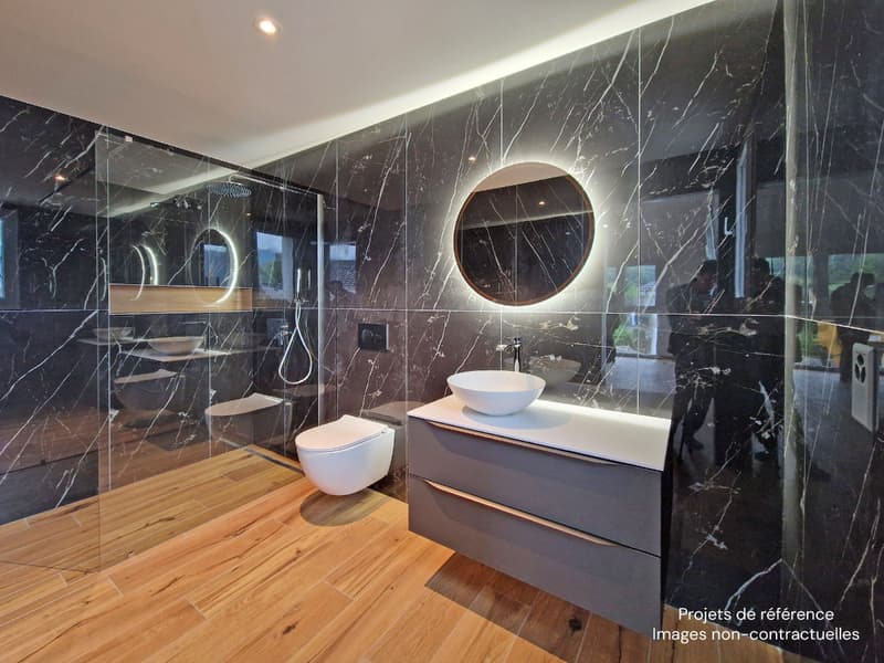 Opportunité : villas neuves entre Châtel-St-Denis et Bulle (9)
