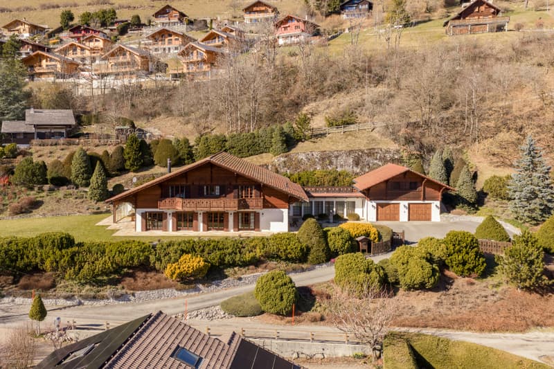 Prestige alpin et discrétion : joyau exclusif au coeur de la Gruyère (5)