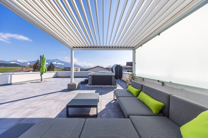 Attique en duplex avec splendide terrasse (2)