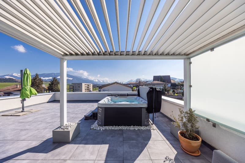 Attique en duplex avec splendide terrasse (3)