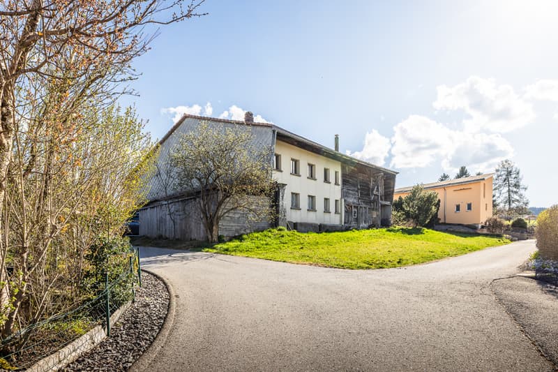 À saisir : ferme individuelle avec rural en Gruyère (1)