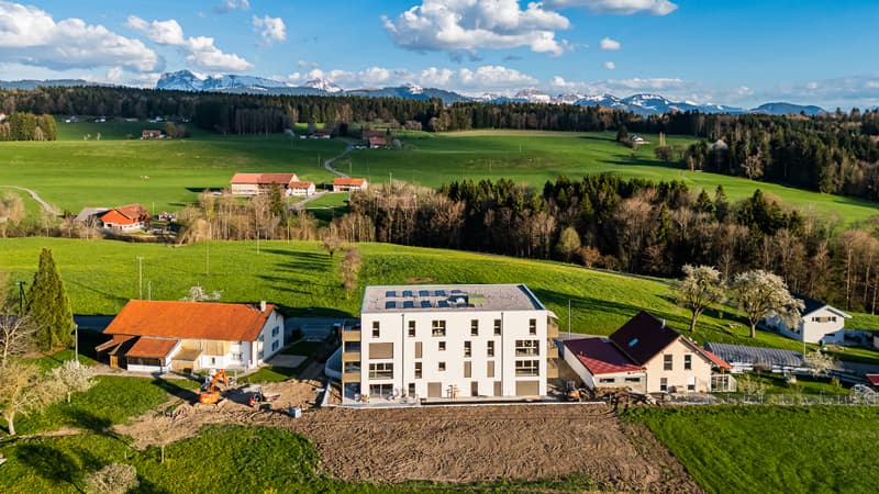 Appartement neuf de 3½ pièces au 2ème étage : dernière (11)