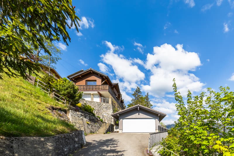 Chalet de charme, avec vue exceptionnelle et imprenable (12)