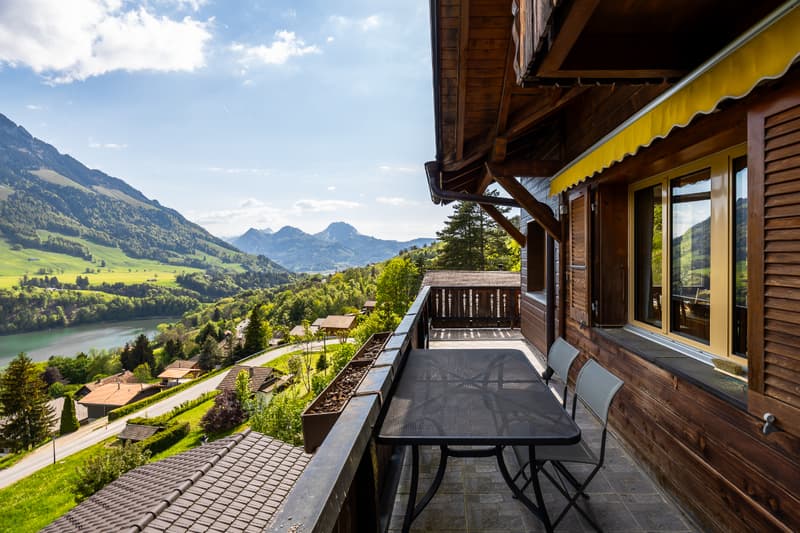 Chalet de charme, avec vue exceptionnelle et imprenable (4)