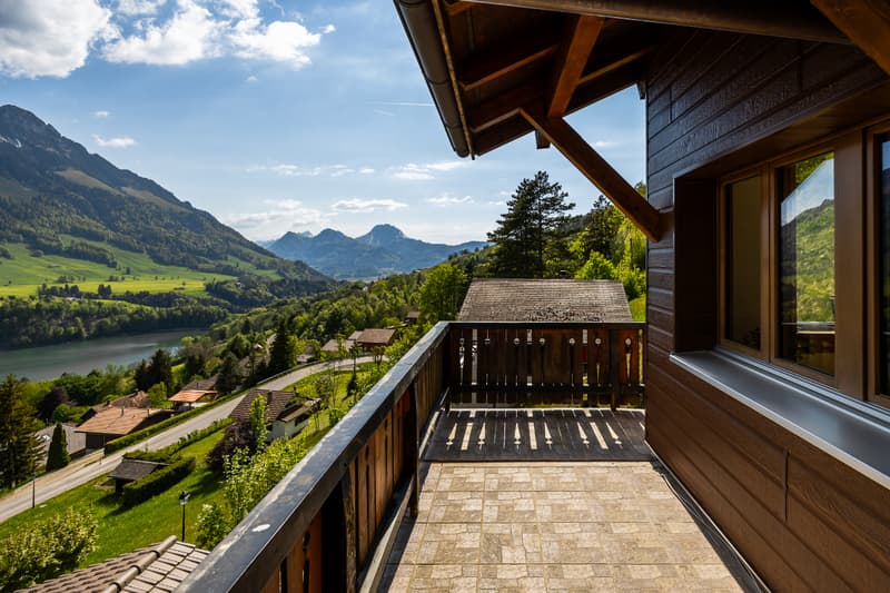 Chalet de charme, avec vue exceptionnelle et imprenable (3)