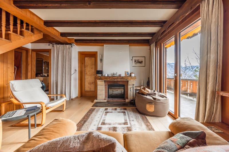 Chalet de charme, avec vue exceptionnelle et imprenable (8)