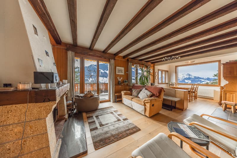 Chalet de charme, avec vue exceptionnelle et imprenable (7)