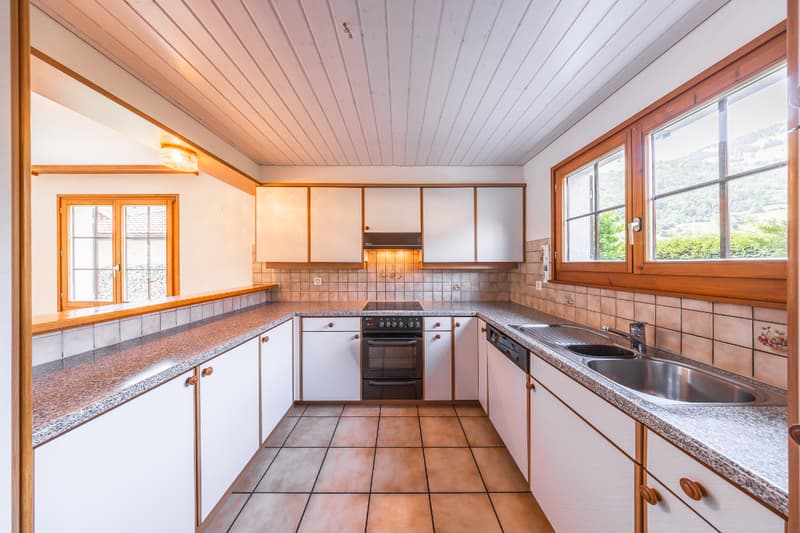 Atmosphère chaleureuse et authentique : maison mitoyenne avec jardin (7)