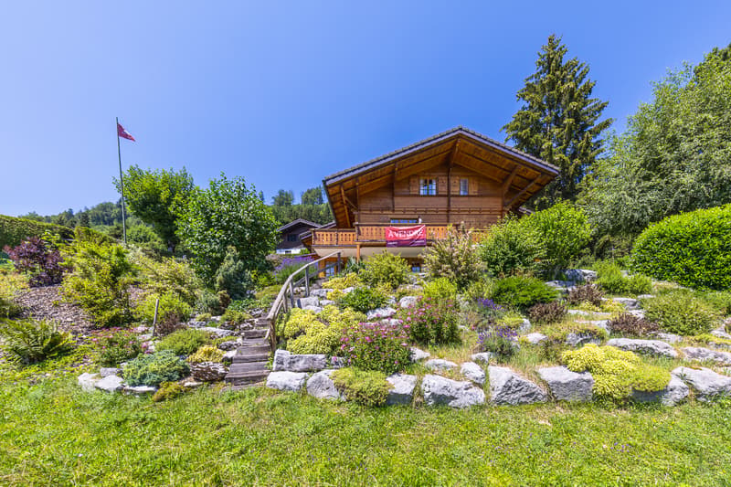 Chalet de charme au coeur d'un paysage préalpin grandiose (3)