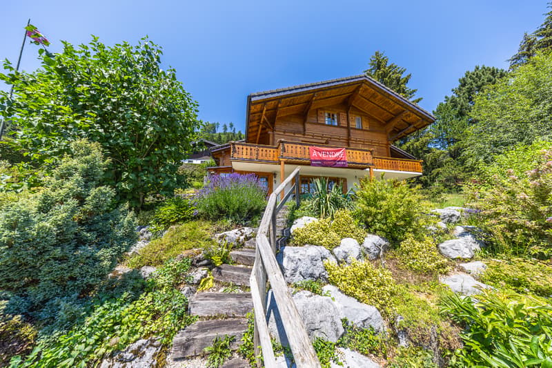 Chalet de charme au coeur d'un paysage préalpin grandiose (2)