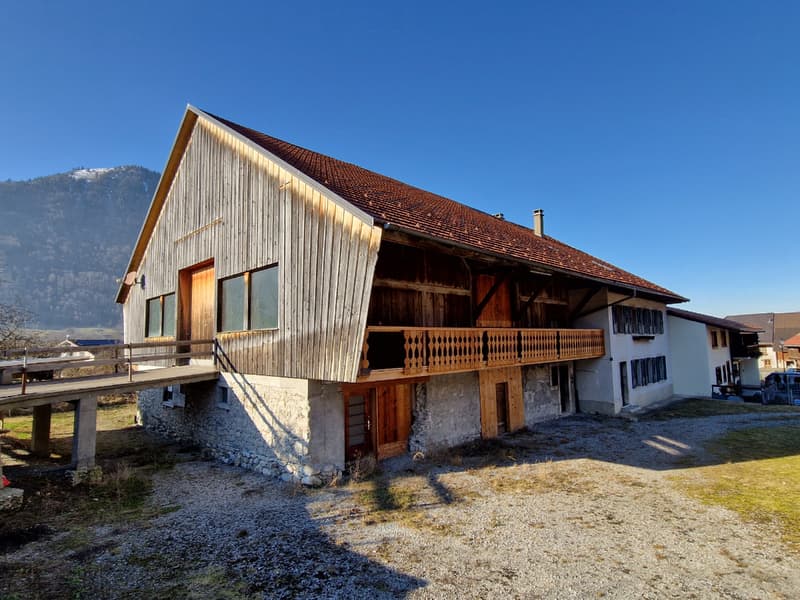 L'âme de l'ancien, le confort du neuf : appartement duplex de 4½ (2)