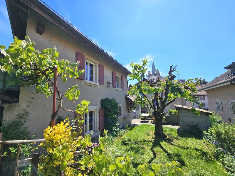 Maison villageoise avec grand jardin (4)