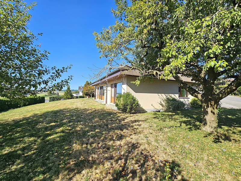 Villa individuelle avec magnifique dégagement sur la campagne et les Alpes (3)