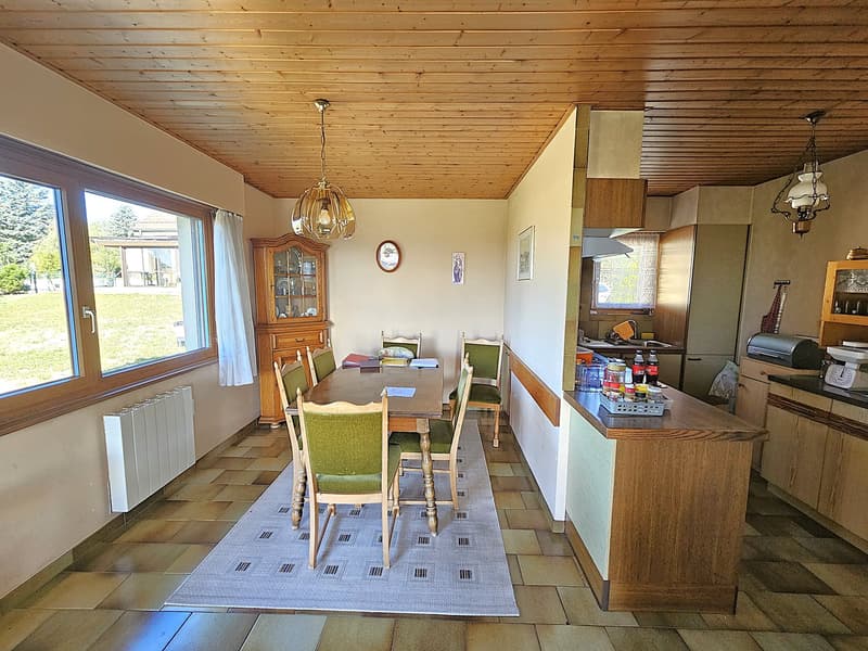 Villa individuelle avec magnifique dégagement sur la campagne et les Alpes (4)