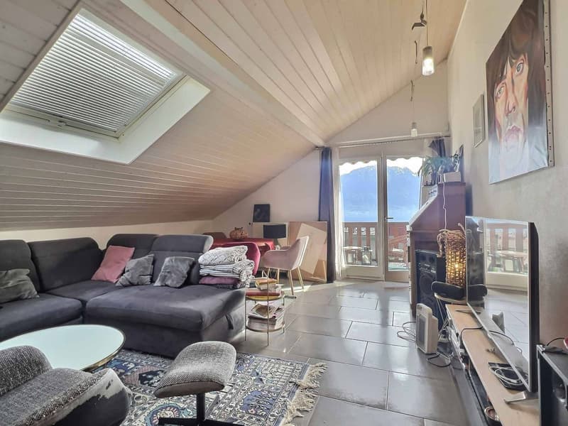 Bel appartement mansardé sur les hauts de Tavel ! (6)