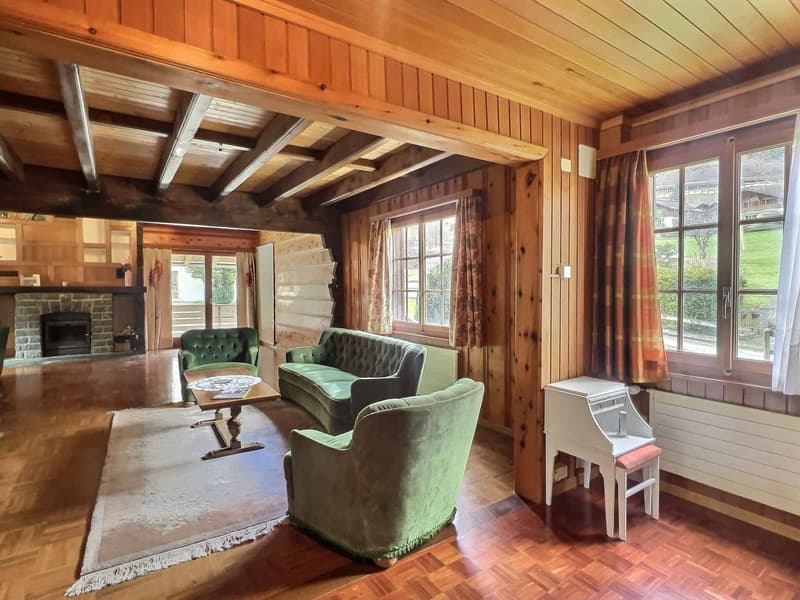 Grand chalet idéal pour une famille - terrain de 5'044 m2 (5)