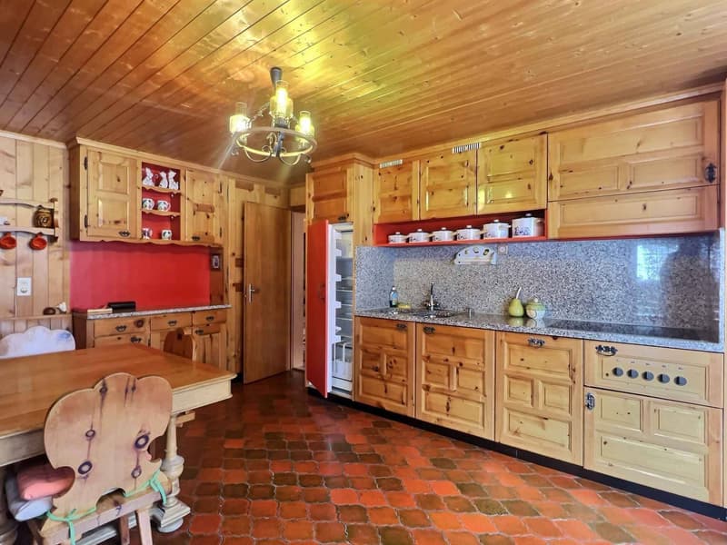Grand chalet idéal pour une famille - terrain de 5'044 m2 (6)