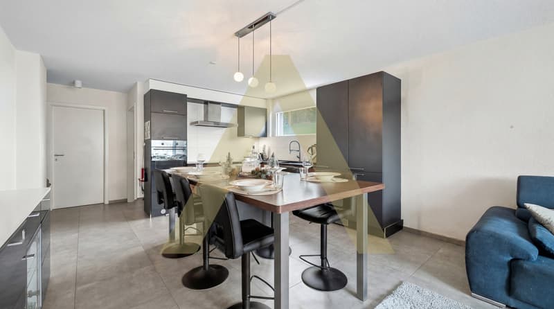 Appartement moderne, convivial et familial avec balcon et jardin (3)