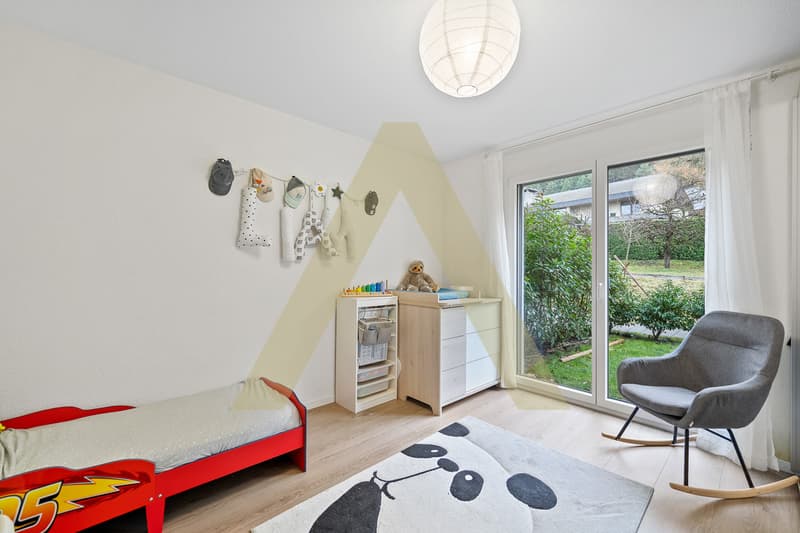 Appartement moderne, convivial et familial avec balcon et jardin (5)