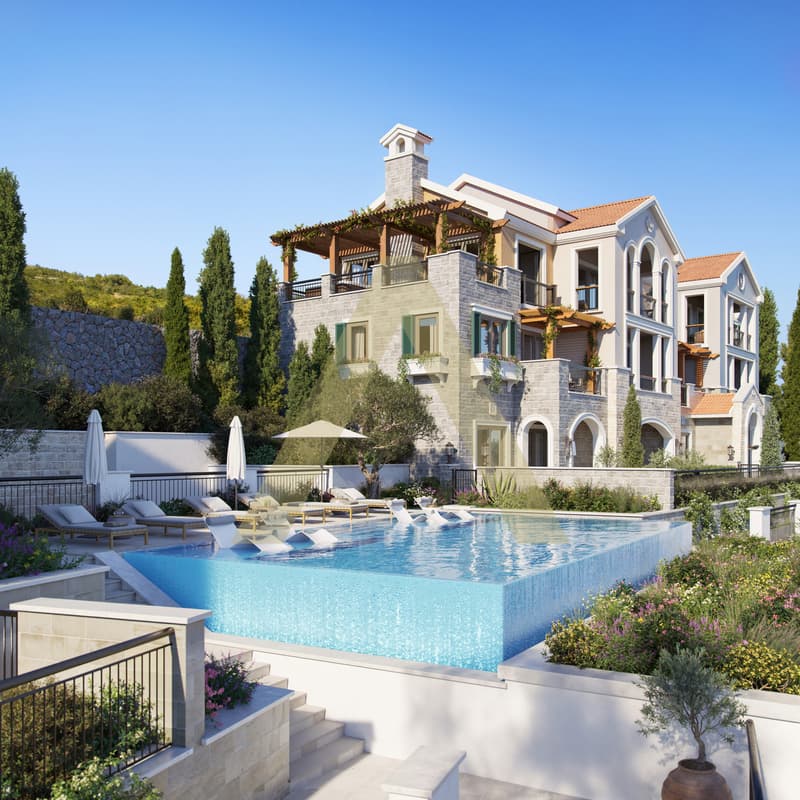Nouveau projet d'appartement et villas au Monténégro (13)