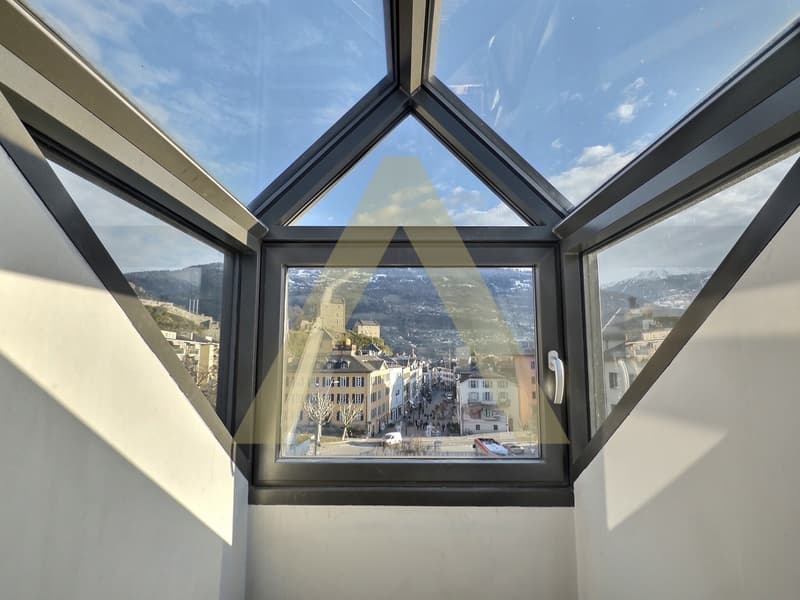 Splendide attique style loft (2)