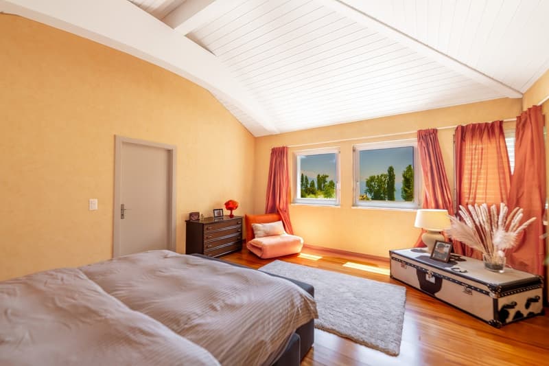 Somptueuse maison avec vue lac et piscine (6)