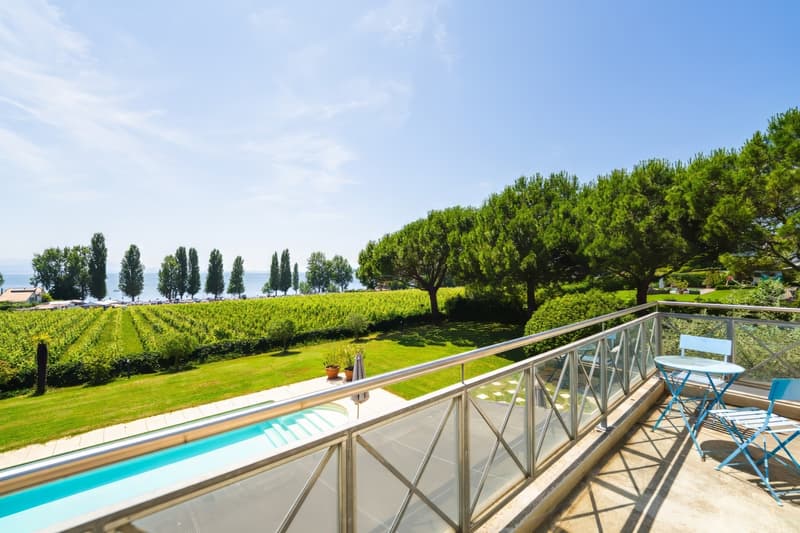 Somptueuse maison avec vue lac et piscine (9)