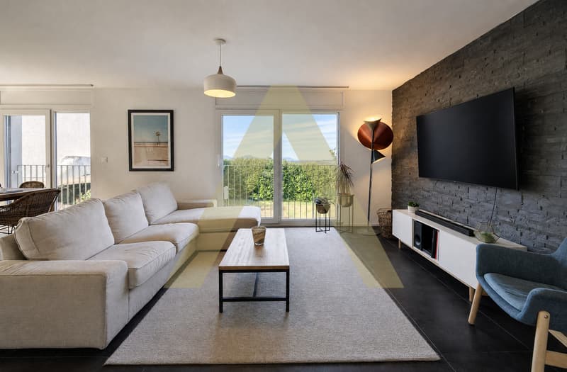 Un agréable appartement familial avec vue sur la campagne (2)