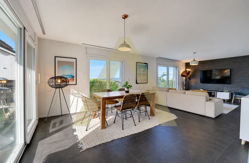 Un agréable appartement familial avec vue sur la campagne (4)