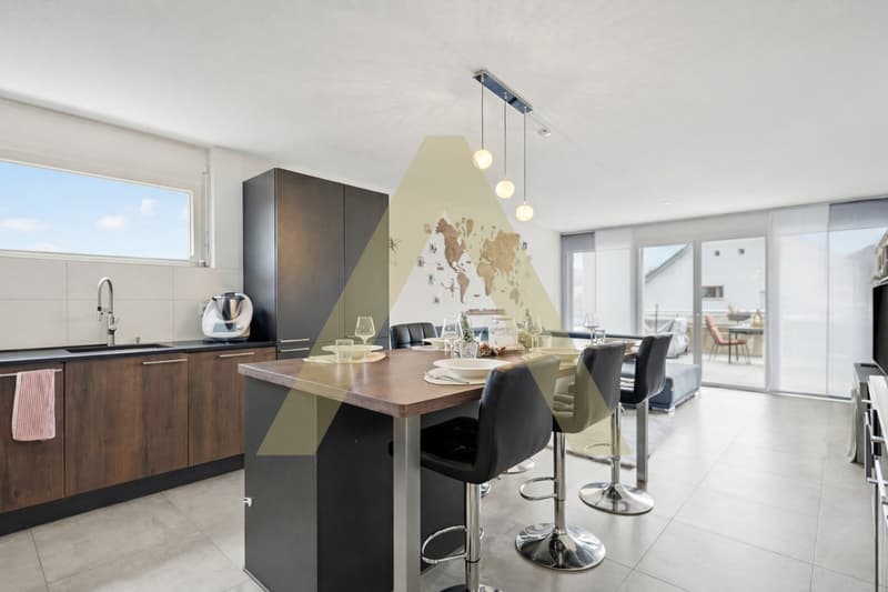 Appartement moderne, convivial et familial avec balcon et jardin (6)