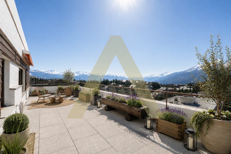 Magnifique Duplex au centre de la station avec vue panoramique (1)