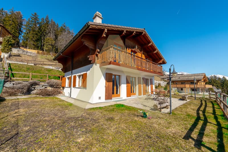 Chalet de charme avec vue panoramique (1)