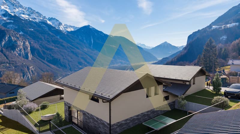 Villa familiale avec vue imprenable sur la vallée (6)