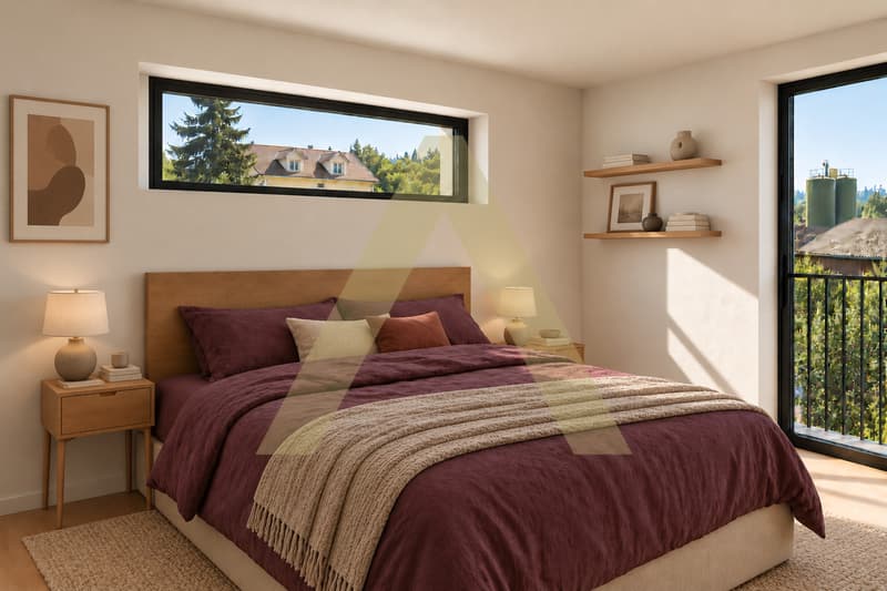 Agréable nouvel appartement avec jardin (4)