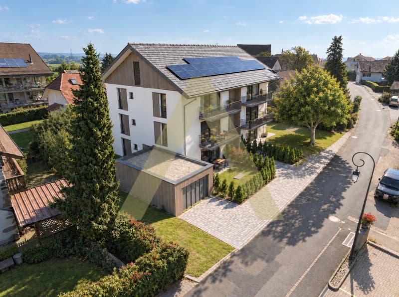 Agréable nouvel appartement avec jardin (4)