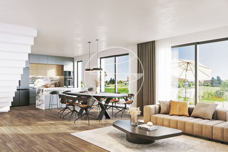 Promotion de 6 villas jumelées de 4.5 et 5.5 pièces à vendre à Corcelles-près-Payerne (4)