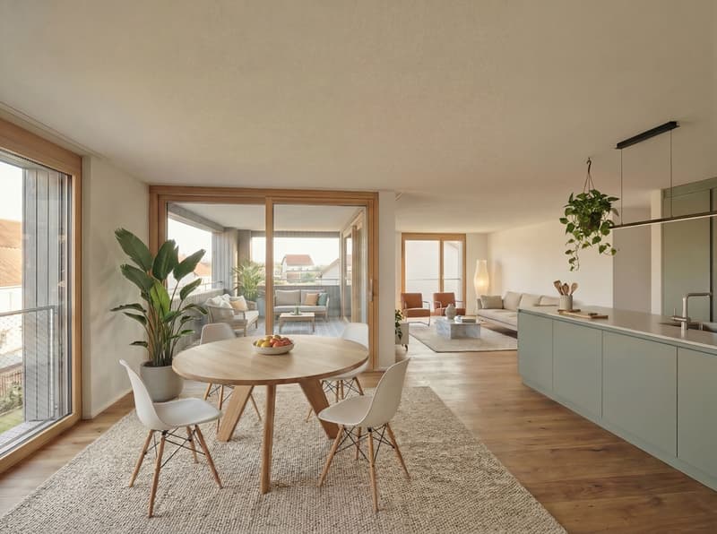 Nouvelle promotion de 9 logements de 3.5 et 4.5 pièces à vendre à Neyruz (2)