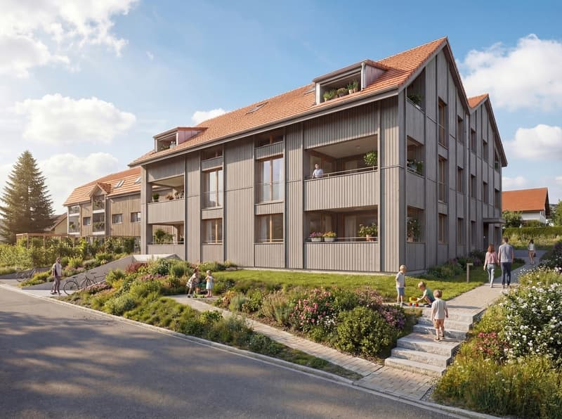 Nouvelle promotion de 9 logements de 3.5 et 4.5 pièces à vendre à Neyruz (4)