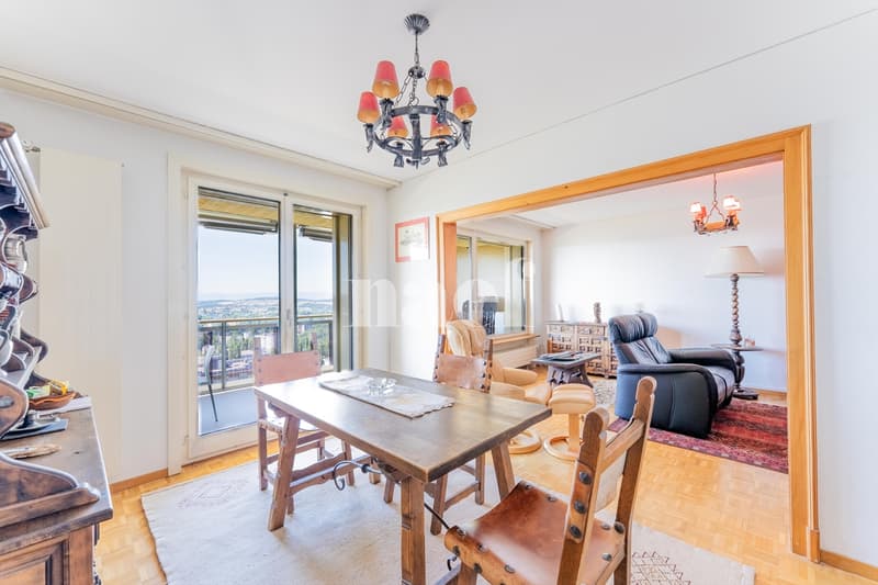Appartement de 5 pièces au dernier étage avec un dégagement exceptionnel à vendre à Fribourg (5)