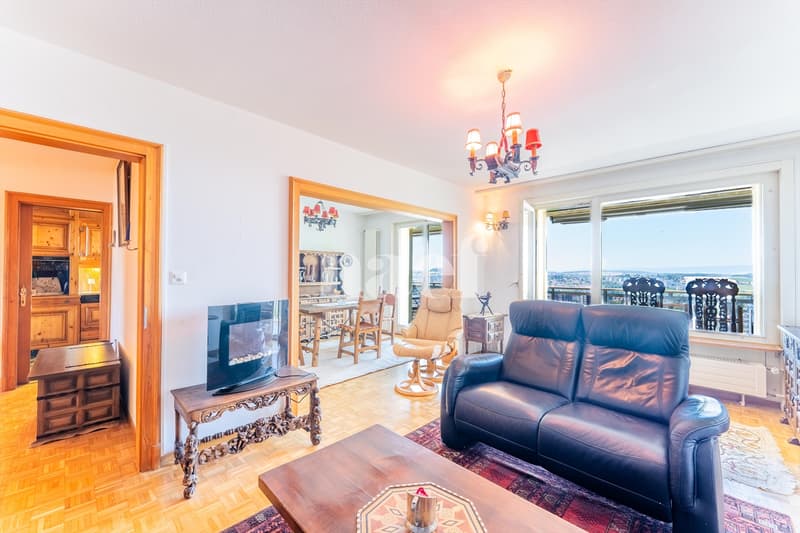 Appartement de 5 pièces au dernier étage avec un dégagement exceptionnel à vendre à Fribourg (4)
