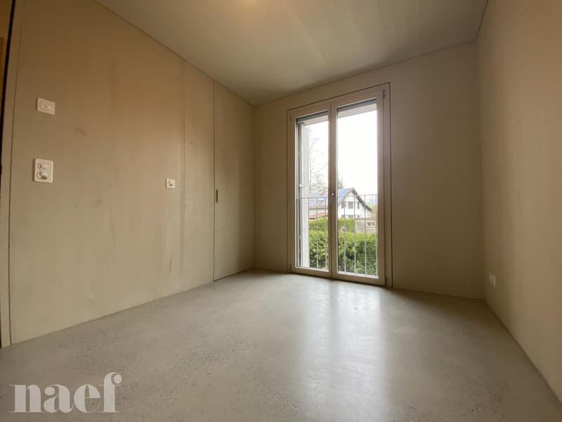 Duplex de 3,5 pièces darchitecte, construit en 2023 selon les principes de lécoresponsabilité et réalisé à 100 % en bois suisse. (4)